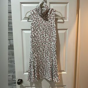 Leopard Print Spandex Dress